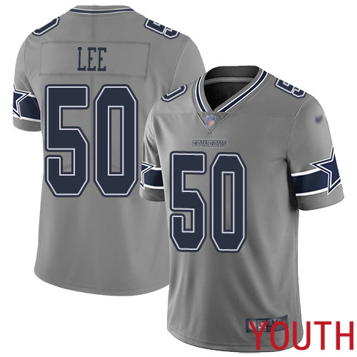 Youth Dallas Cowboys Limited Gray Sean Lee #50 Inverted Legend NFL Jersey->green bay packers->NFL Jersey